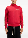 Palm Angels logo-stripe track jacket