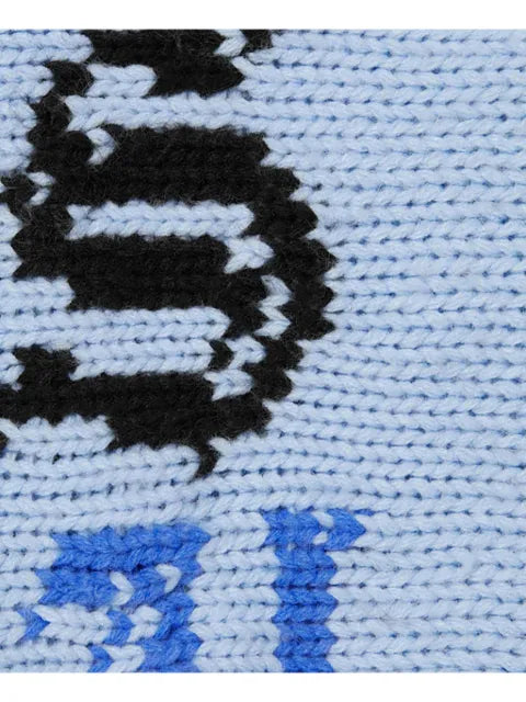 Supreme Old English intarsia-knit sweater