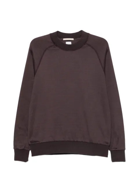 Eleventy raglan-sleeve side-stripe sweatshirt