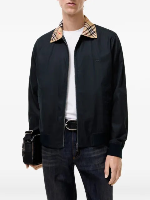 Burberry gabardine Glenfields bomber jacket