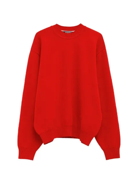 Jacquemus embroidered crew-neck sweater
