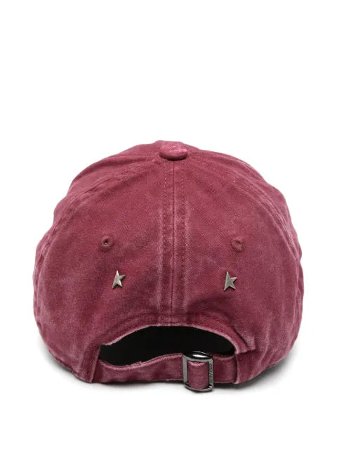 Golden Goose baseball cap with Ton-in-Ton Golden patch