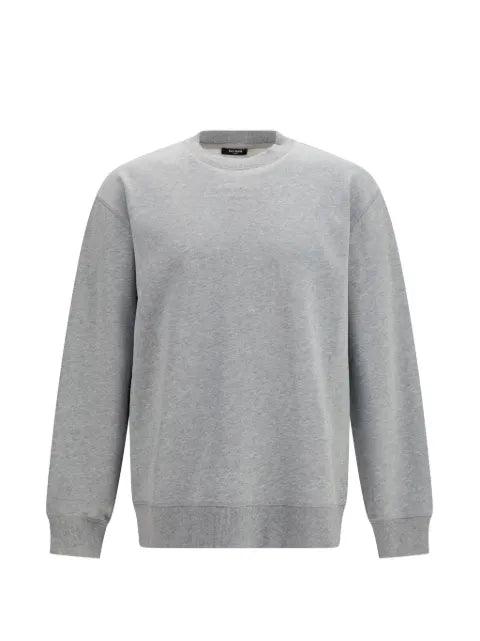Balmain embroidered-logo sweater