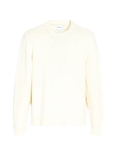Barrie thistle-motif round-neck sweater