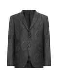 ETRO paisley-print wool blazer