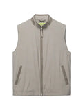 Shanghai Tang Mandarin high-neck zip-up vest