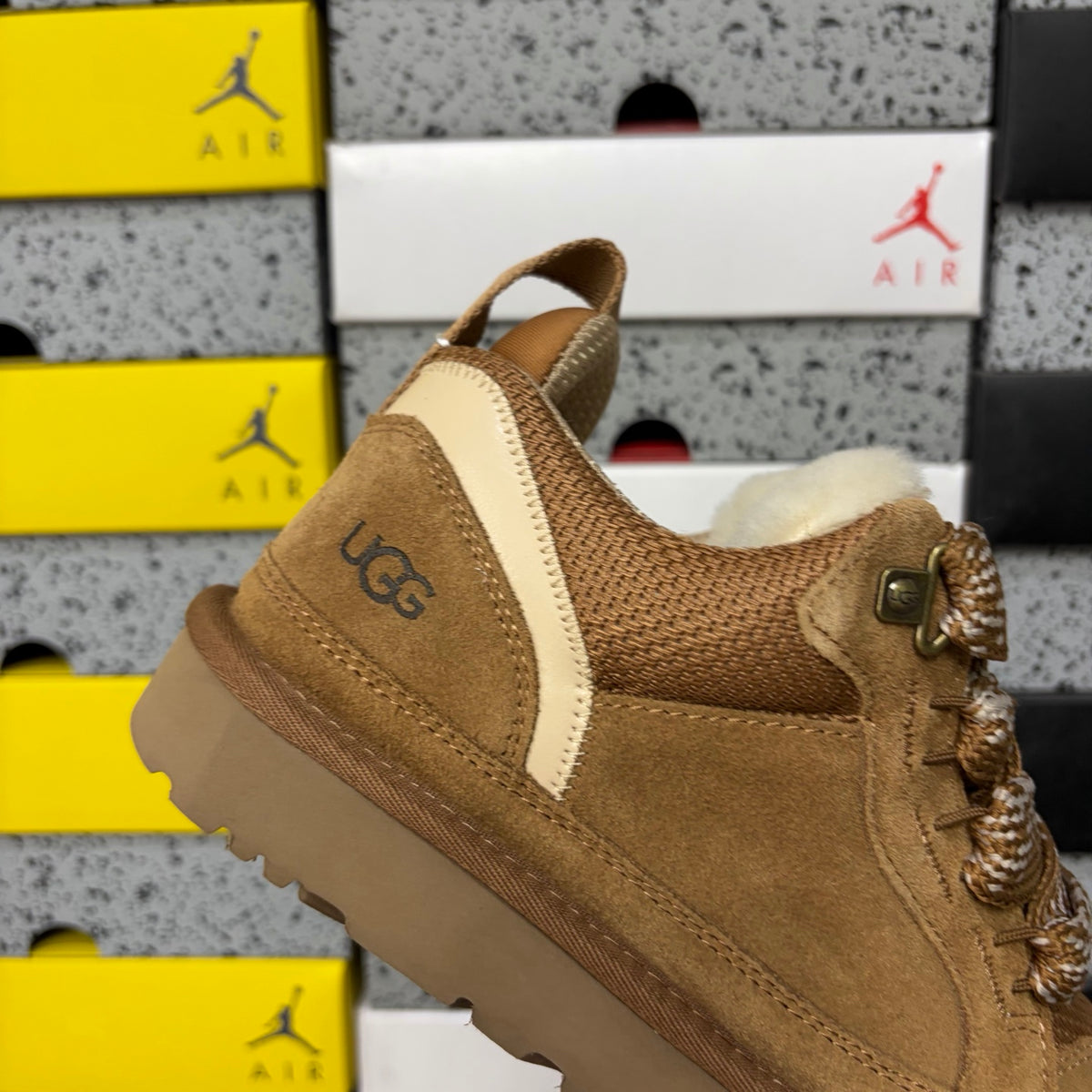 UGG Kallen Lace-Up Sneaker Boot – Chestnut