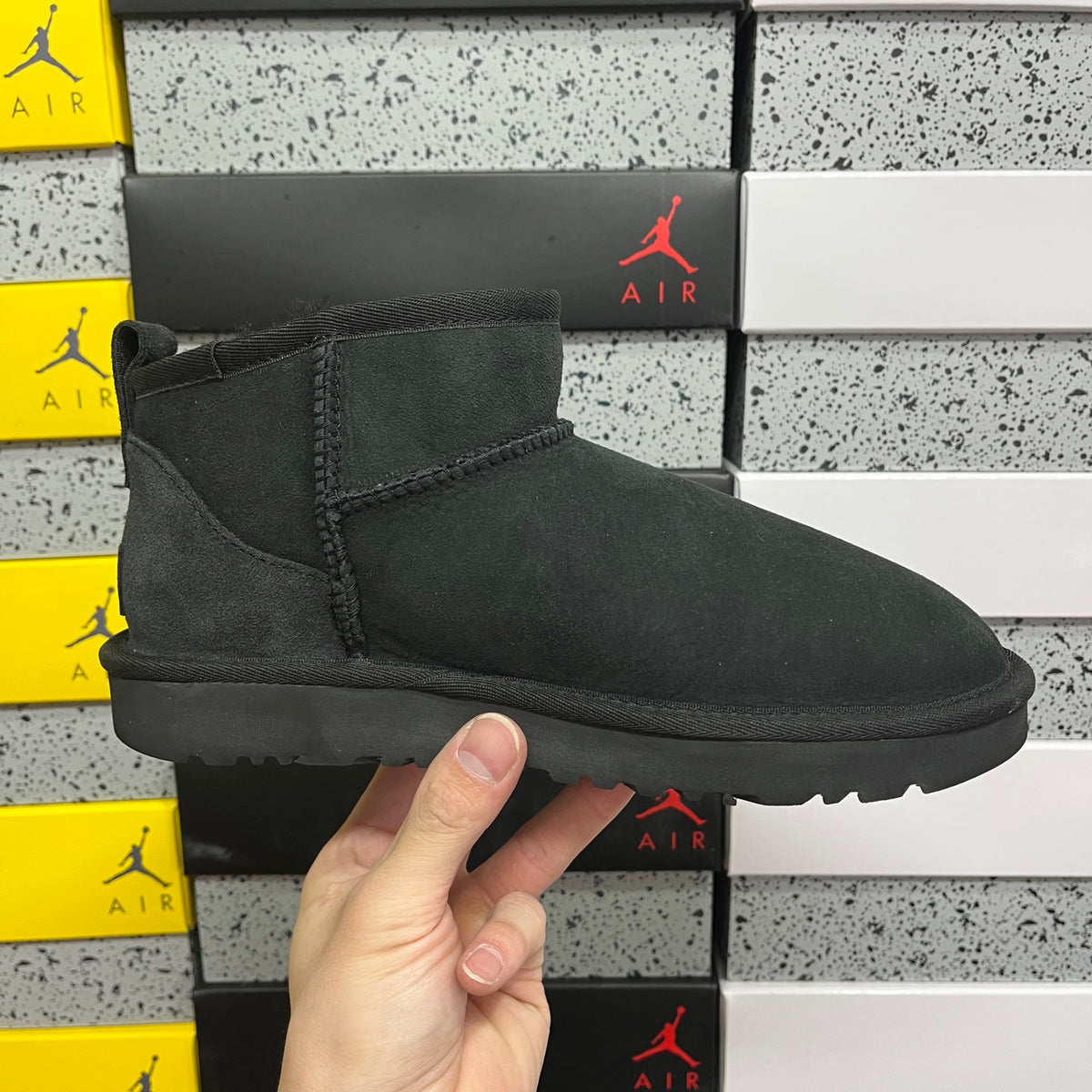 UGG Kallen Lace Boot – Black