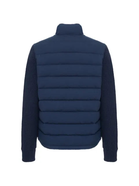 Colmar knit-sleeve quilted jacket
