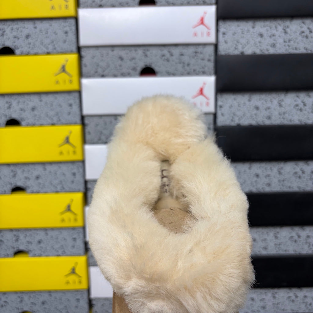 UGG Fluffy Platform Slide – Chestnut