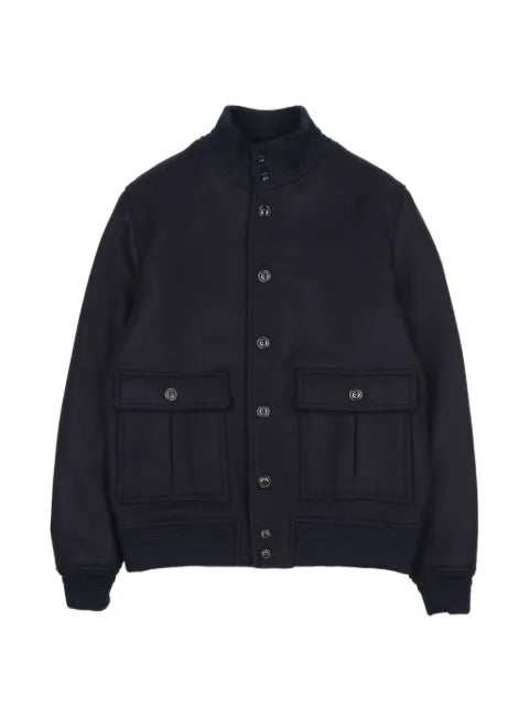 Valstar button-up wool-felt jacket