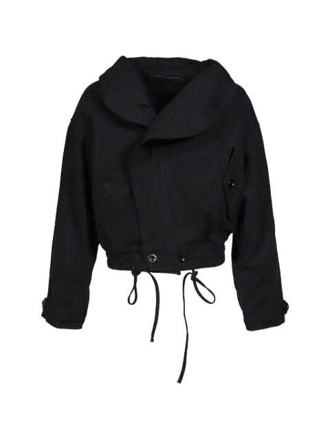 NO/FAITH STUDIOS asymmetric-collar jacket