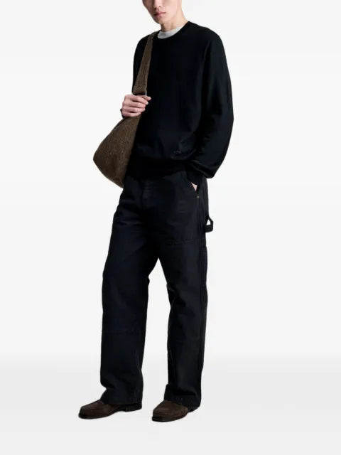 A.P.C. Matthieu logo-print crew-neck sweater