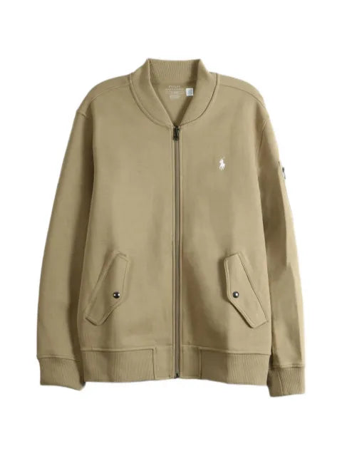 Polo Ralph Lauren logo-embroidered bomber jacket