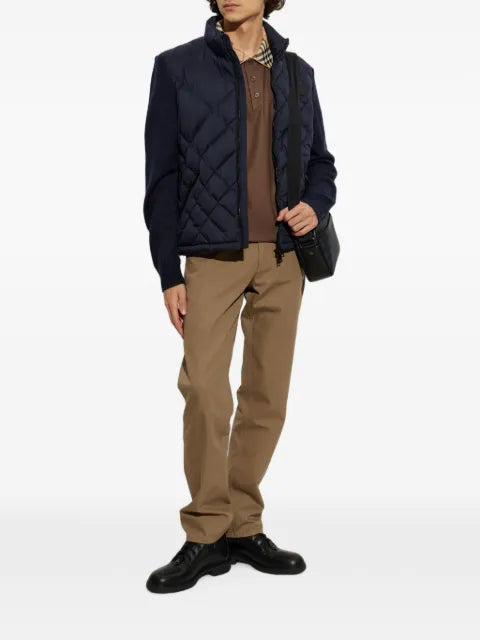 Burberry Dunsbury panelled puffer jacket