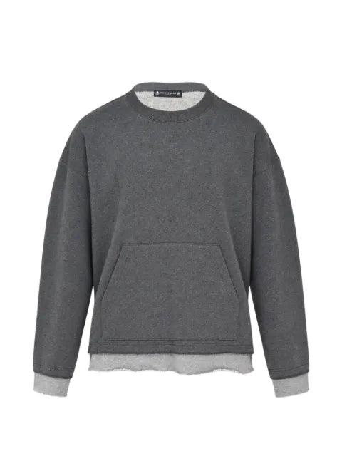 Mastermind Japan layered-effect skull-motif sweater