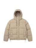 Bram’s Fruit logo-patch hooded puffer jacket