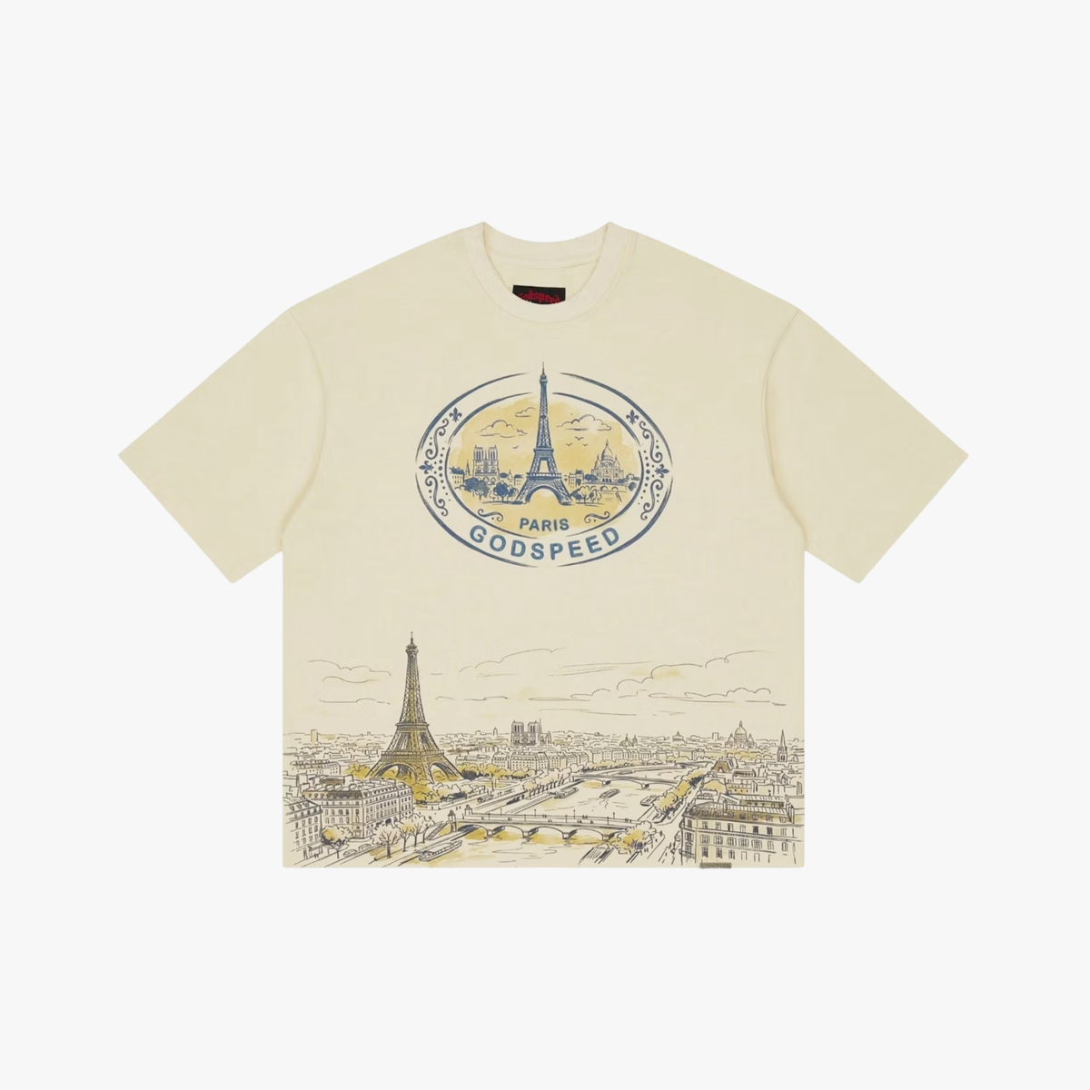 GodSpeed Paris Skyline Tee