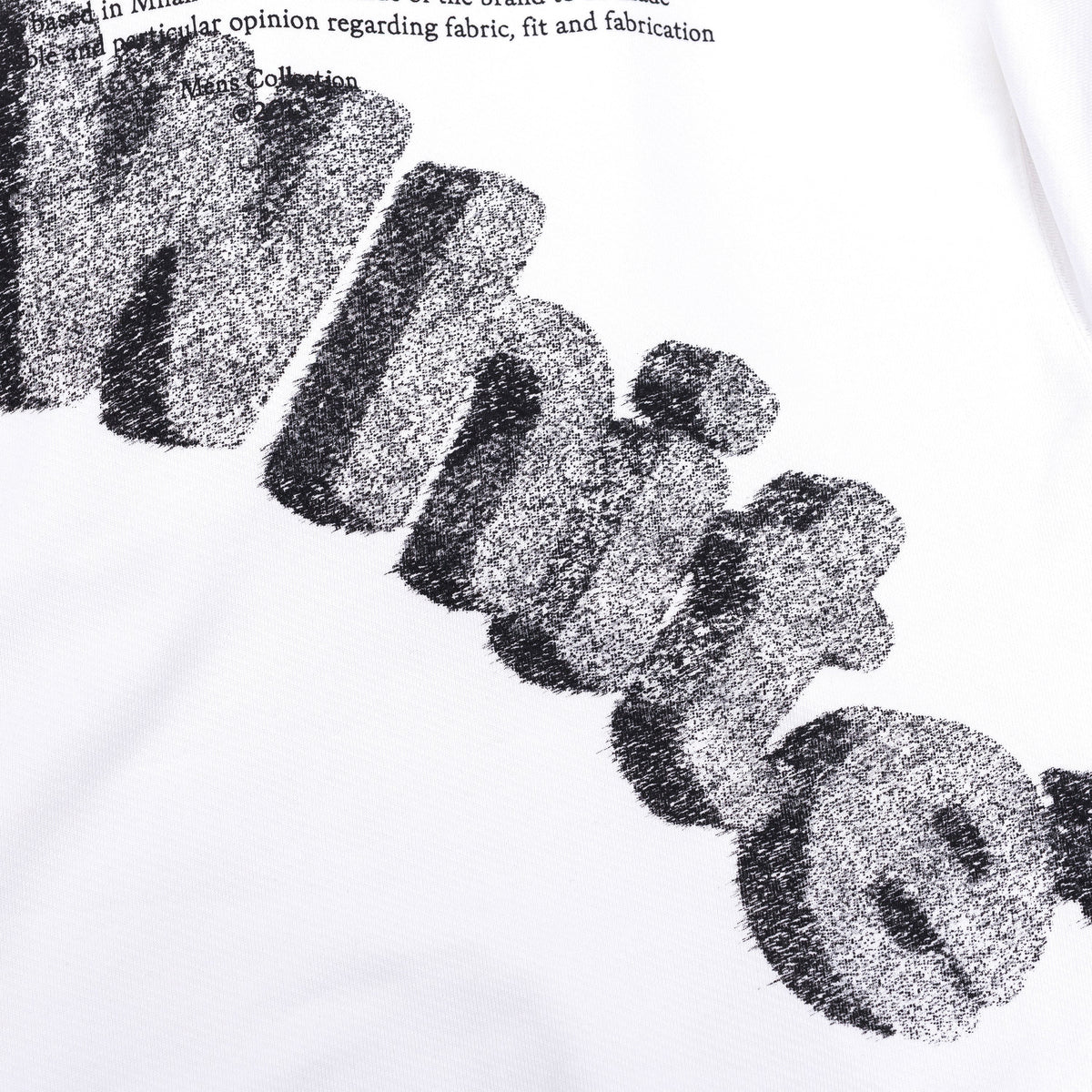 White Logo Hoodie