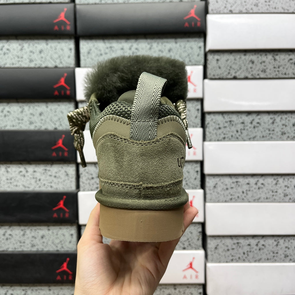 UGG Lowmel Lace-Up Sneaker – Moss Green