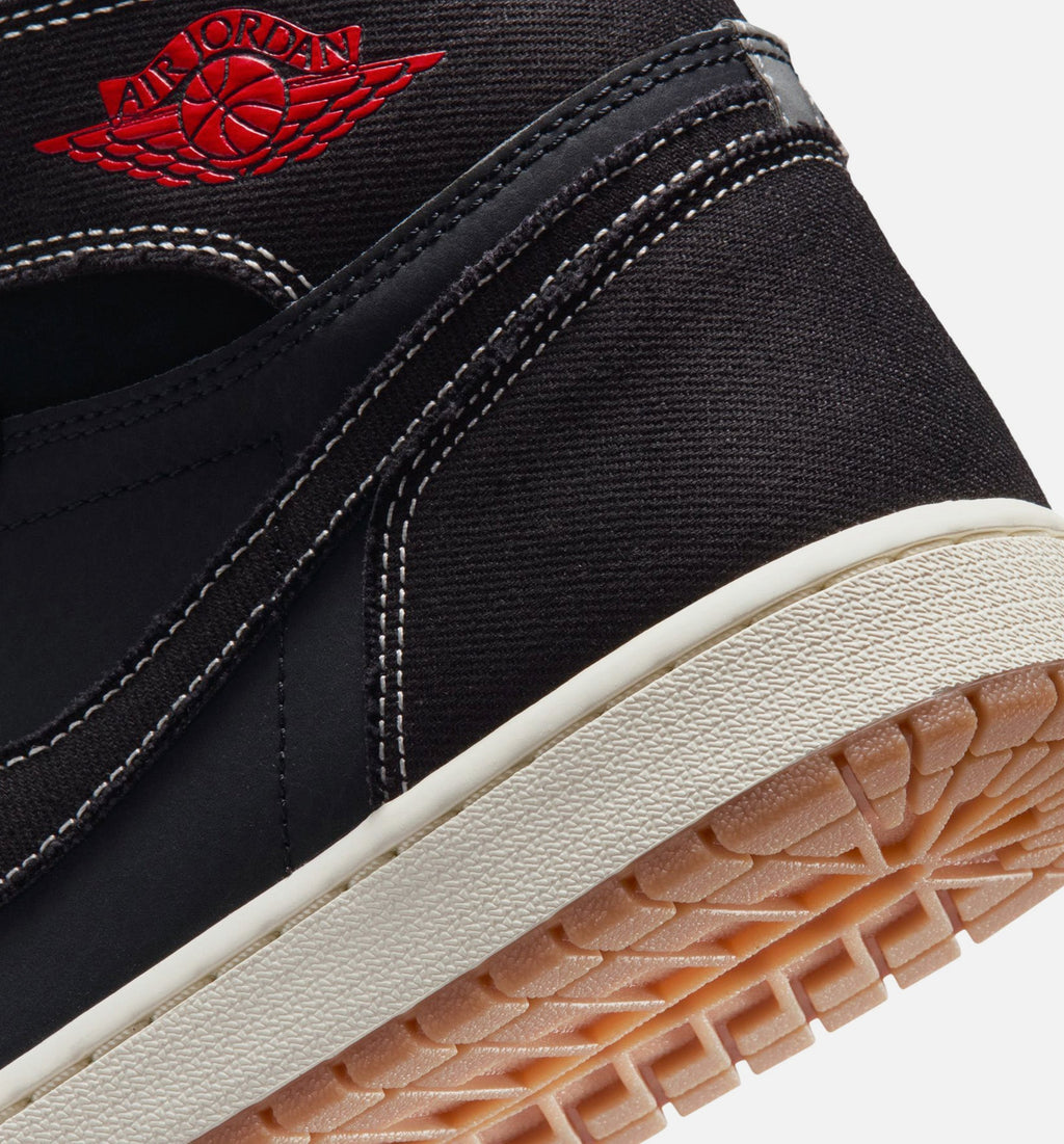 Air Jordan 1 Retro High OG 'Flight Club' - Men's Lifestyle Sneaker (Black/University Red/Sail/Gum Medium Brown)