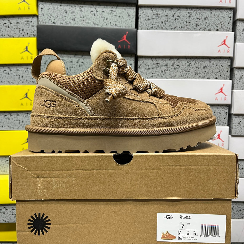 UGG Lowmel Lace-Up Sneaker – Chestnut