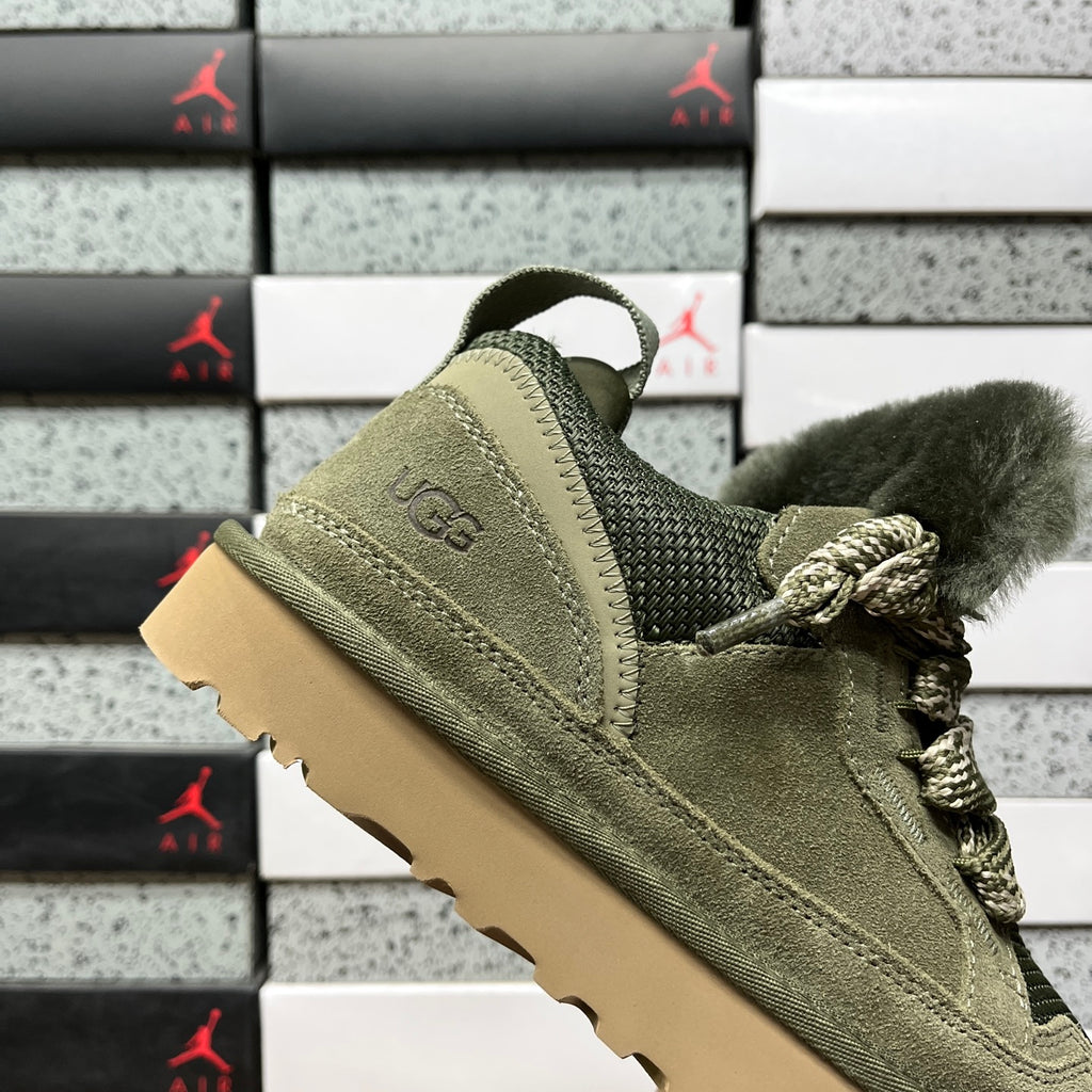 UGG Lowmel Lace-Up Sneaker – Moss Green