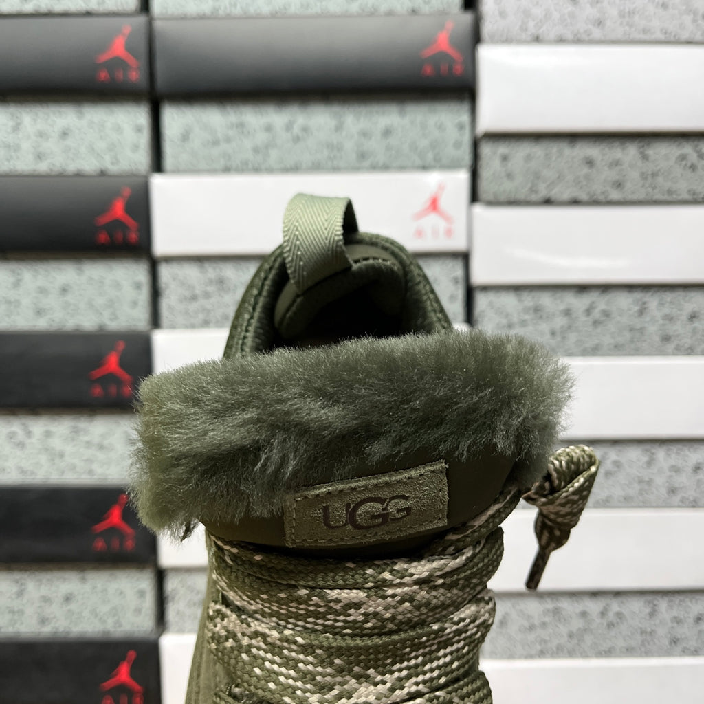 UGG Lowmel Lace-Up Sneaker – Moss Green