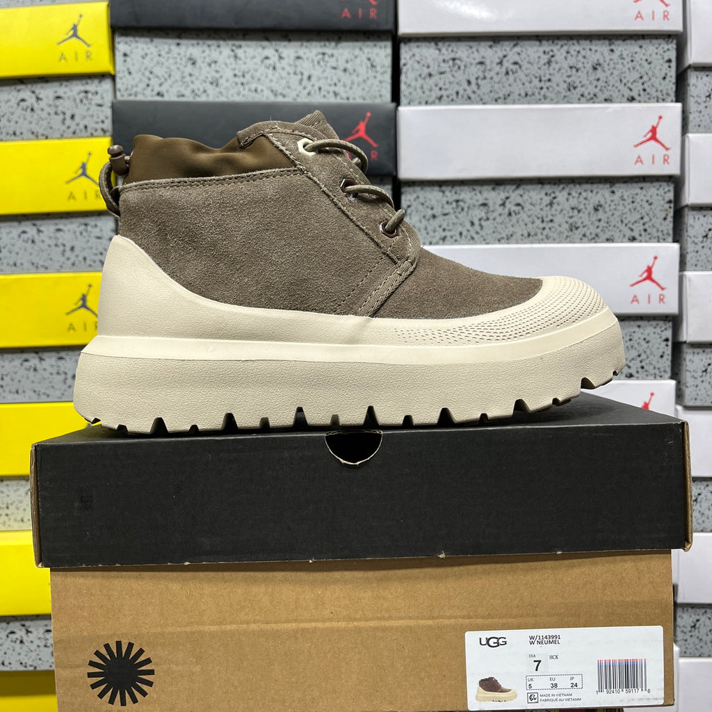 UGG Lace-Up Platform Sneaker Boot – Olive