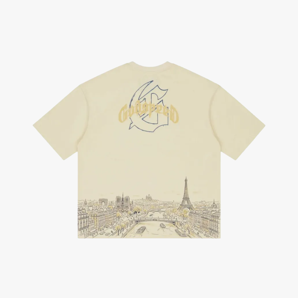 GodSpeed Paris Skyline Tee
