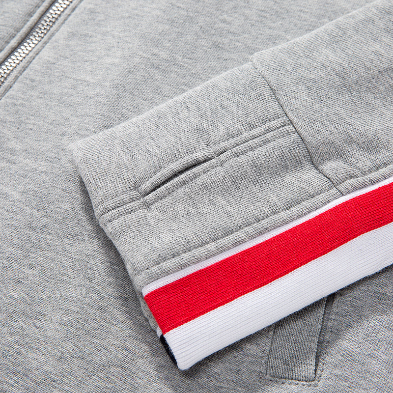 Zip - Up Sweatshirt - Premium Crew Neck Pullover | Thom Browne
