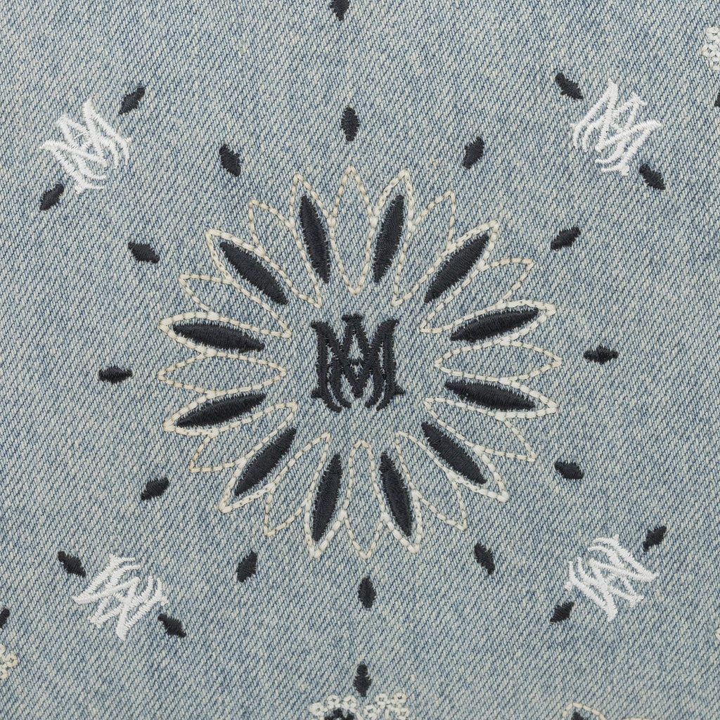 Clay Indigo Bandana Denim Weekender Bag