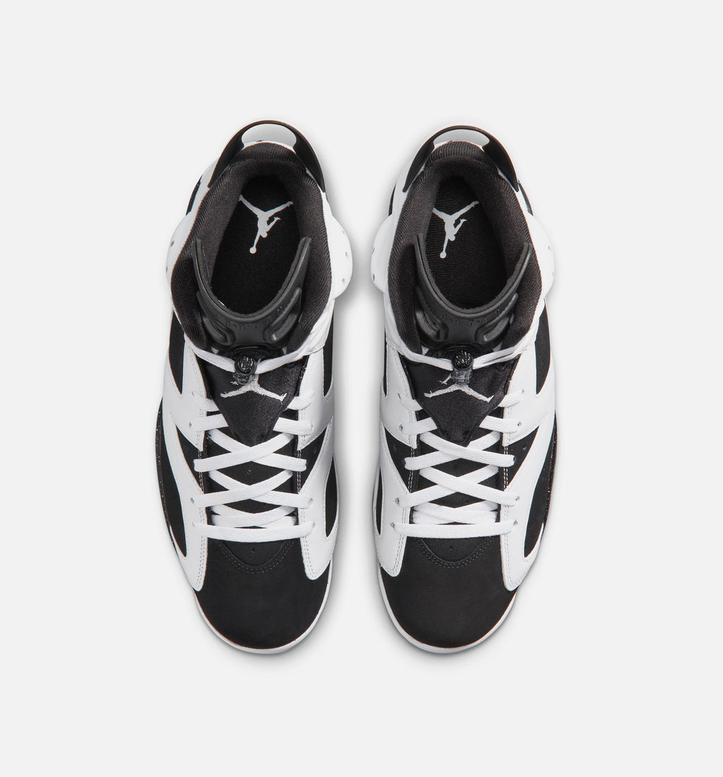 Air Jordan 6 Retro 'Black and White' - Men's Lifestyle Sneaker (Black/White)