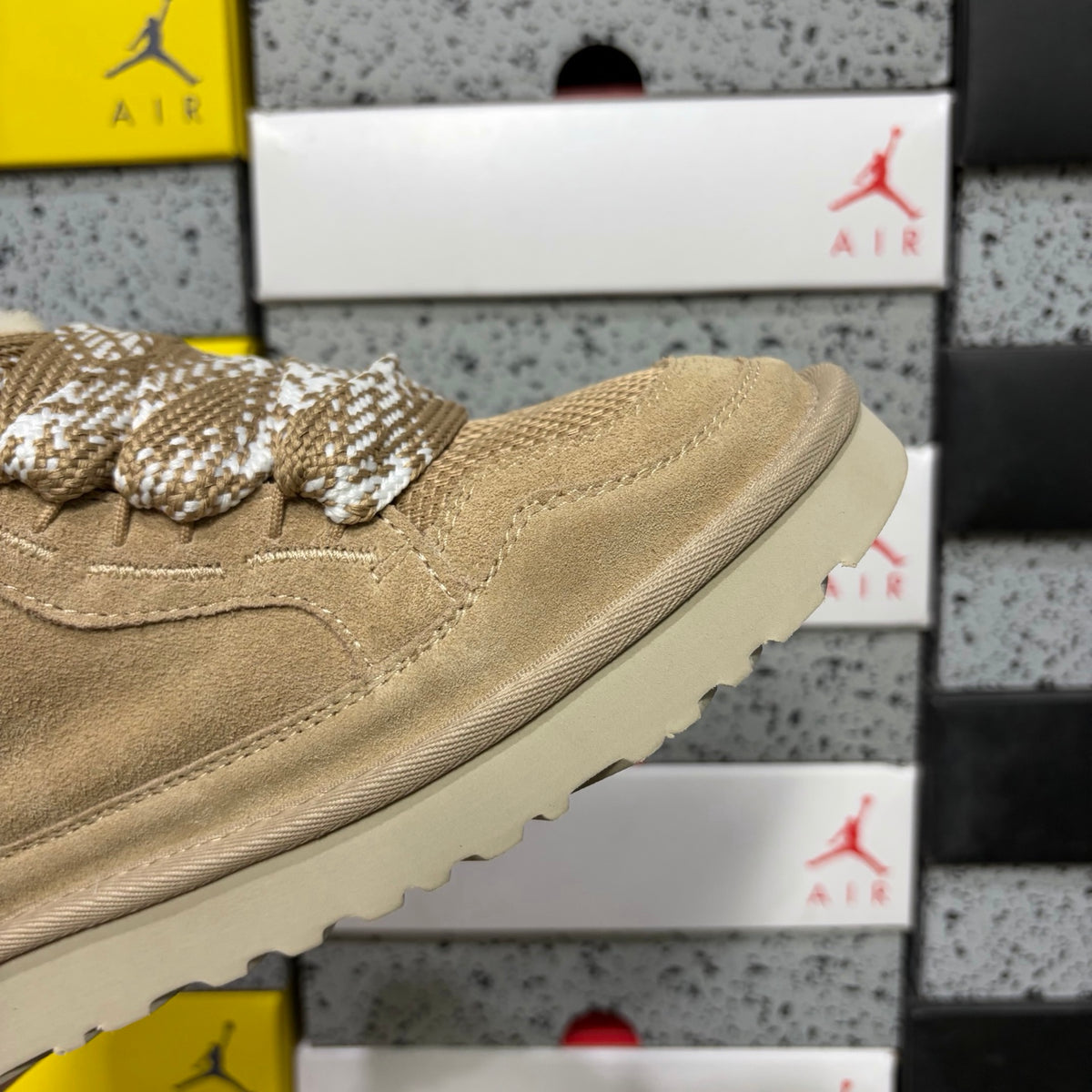 UGG Kallen Lace-Up Sneaker Boot – Sand