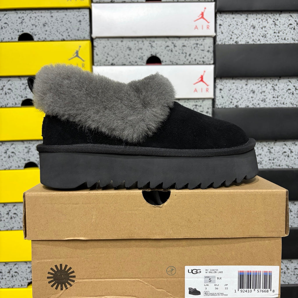 UGG Kallen Lace Platform Boot – Black