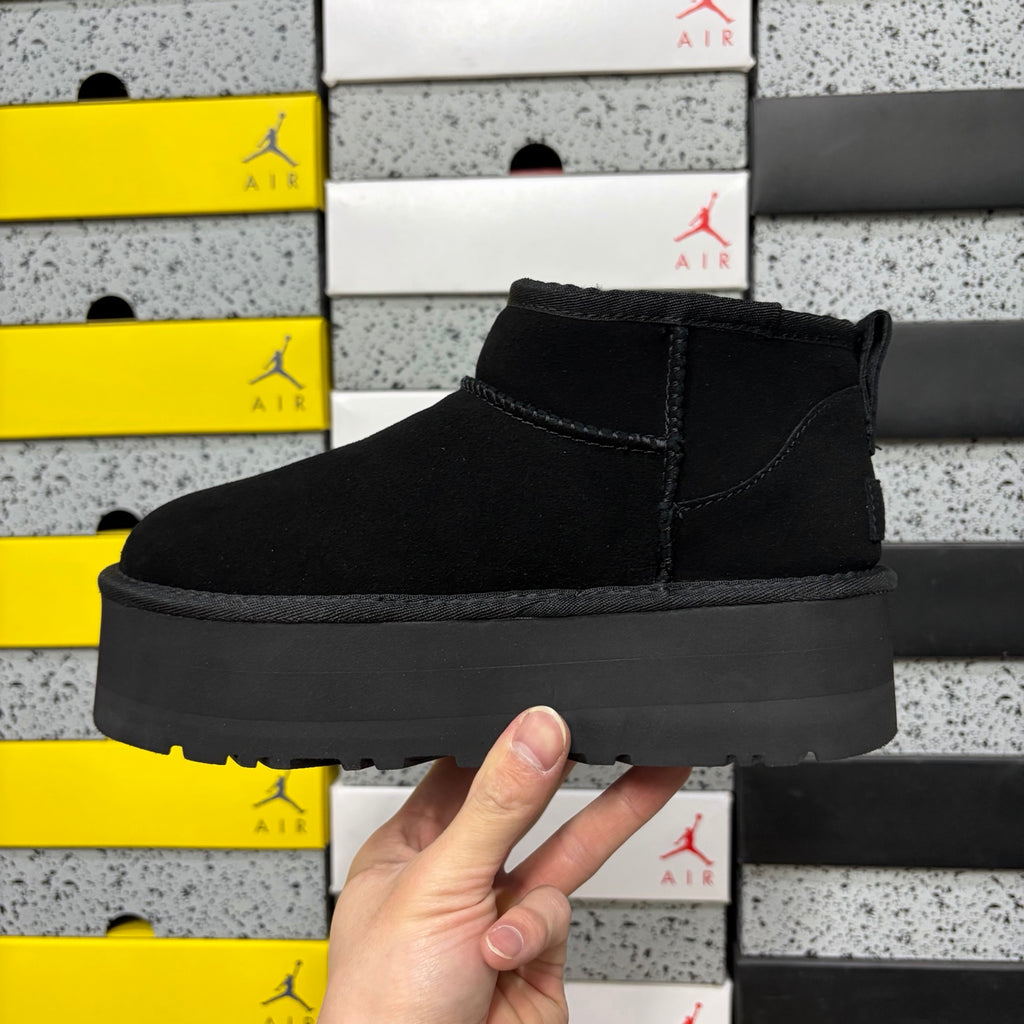 UGG Platform Slip-On Mule – Black (5cm Platform)