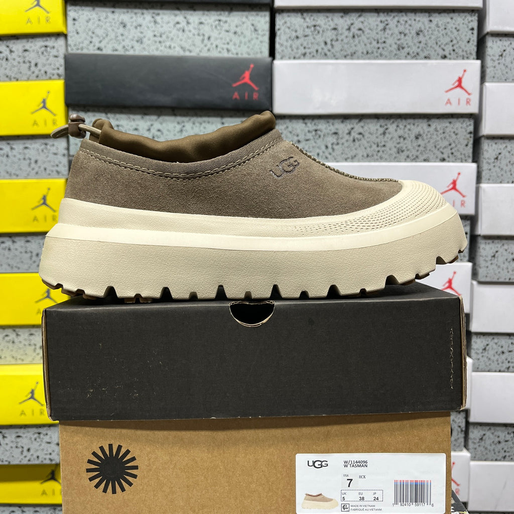 UGG Tasman Platform Mule – Walnut & Cream