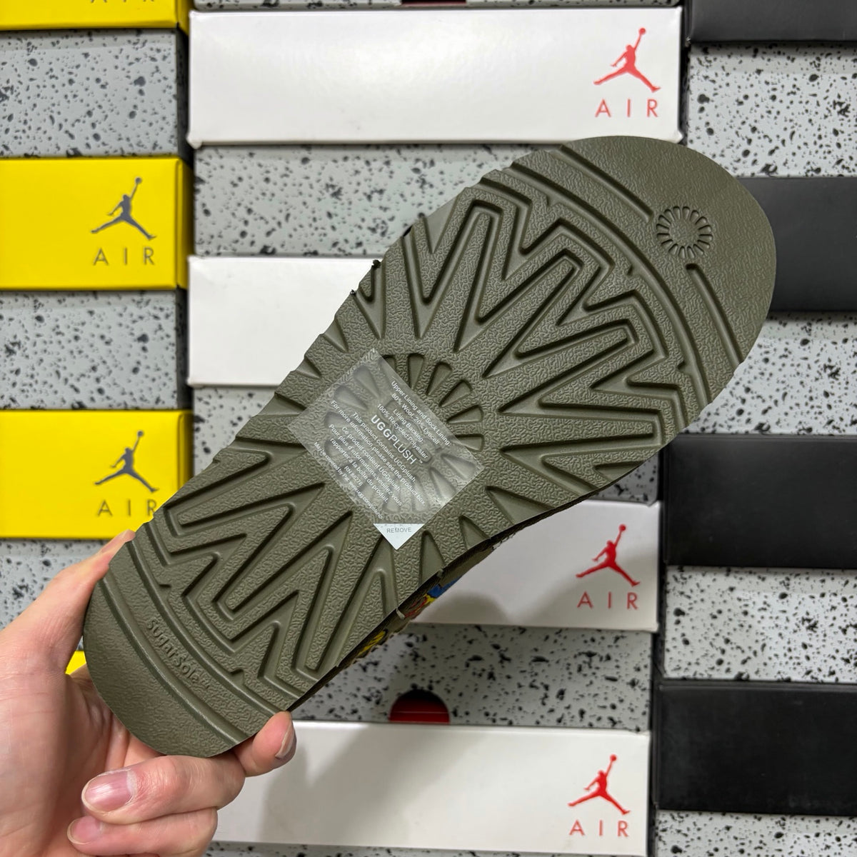 UGG × Palace Tasman Slipper – Forest Moss