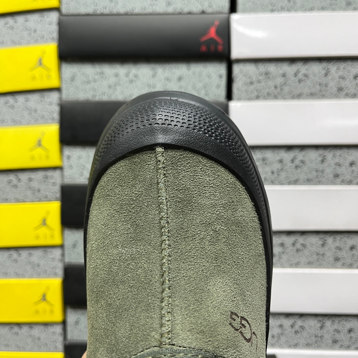 UGG Tasman Platform Mule – Army Green & Black