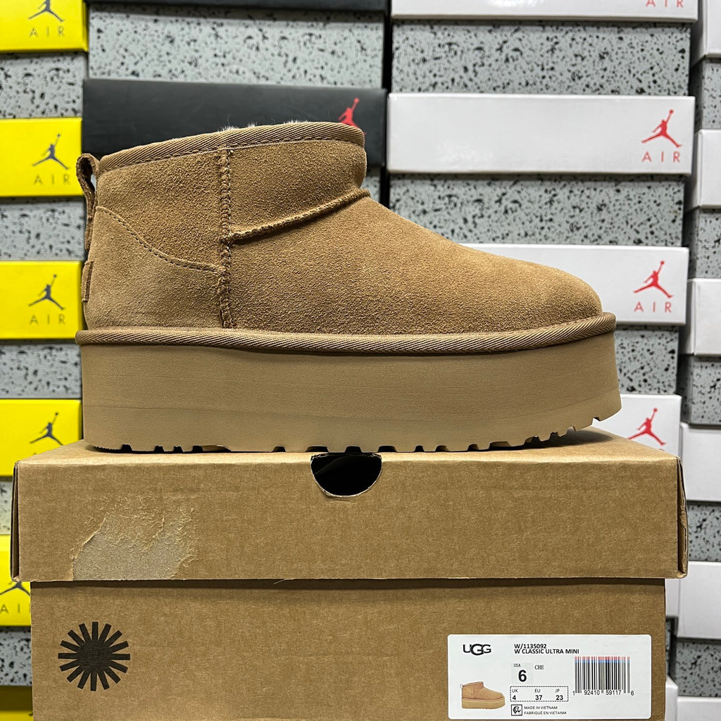 UGG Classic Ultra Mini Platform Boot – Chestnut