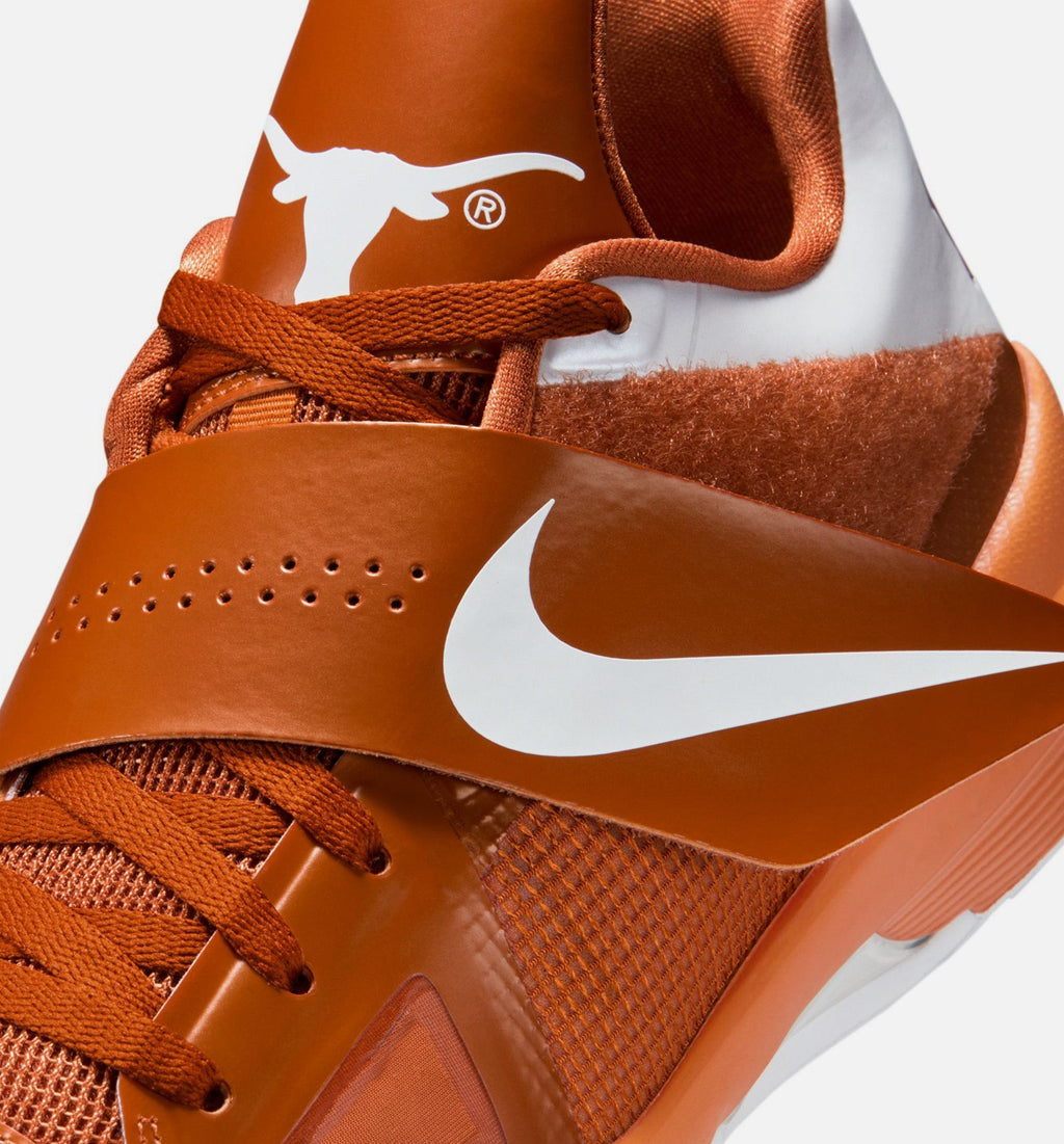 Zoom KD 4 Texas Longhorns Men's Shoes - Desert Orange/White