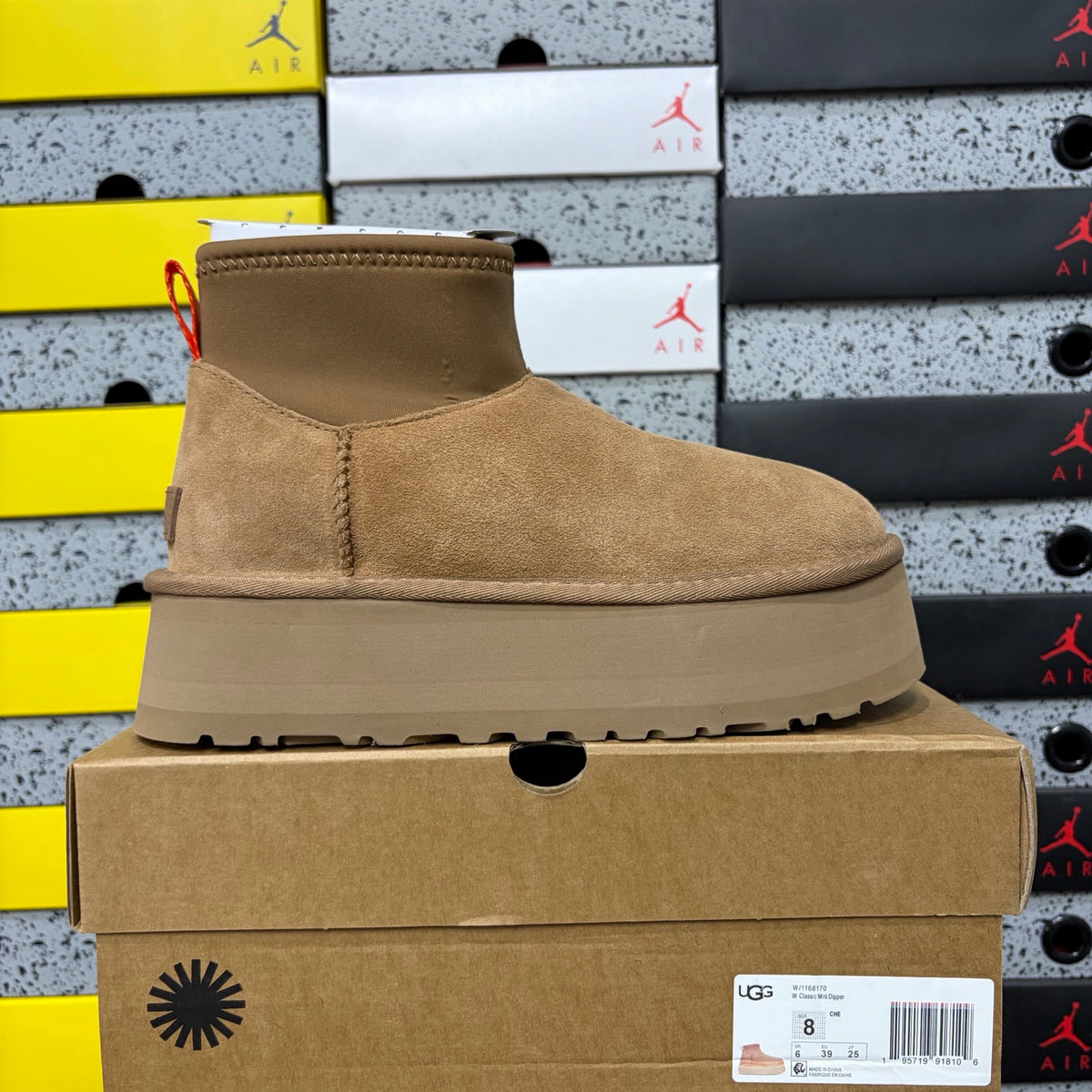 UGG Classic Mini Dipper Boot – Chestnut