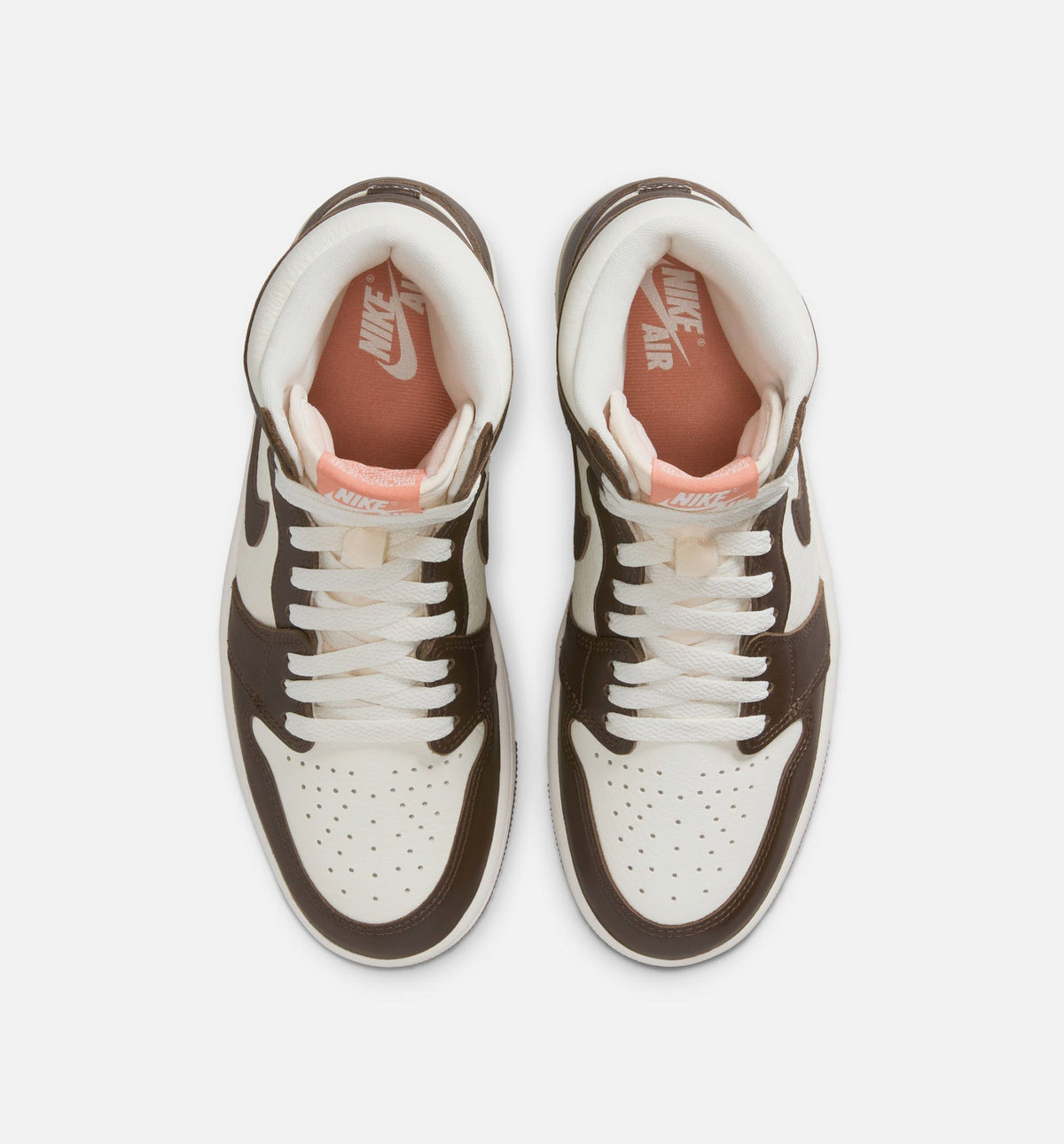 Air Jordan 1 Retro High OG Women's Lifestyle Shoes | Baroque Brown / Light Madder Root / Sail