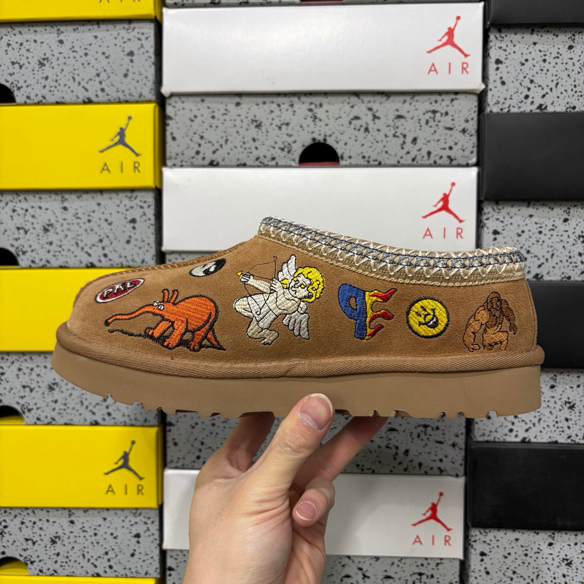 UGG × Palace Tasman Slipper – Chestnut