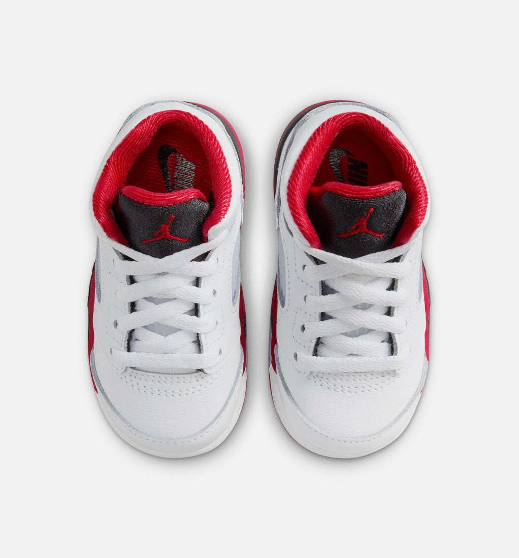 Air Jordan 5 Retro “Fire Red” Baby and Toddler Lifestyle Shoes