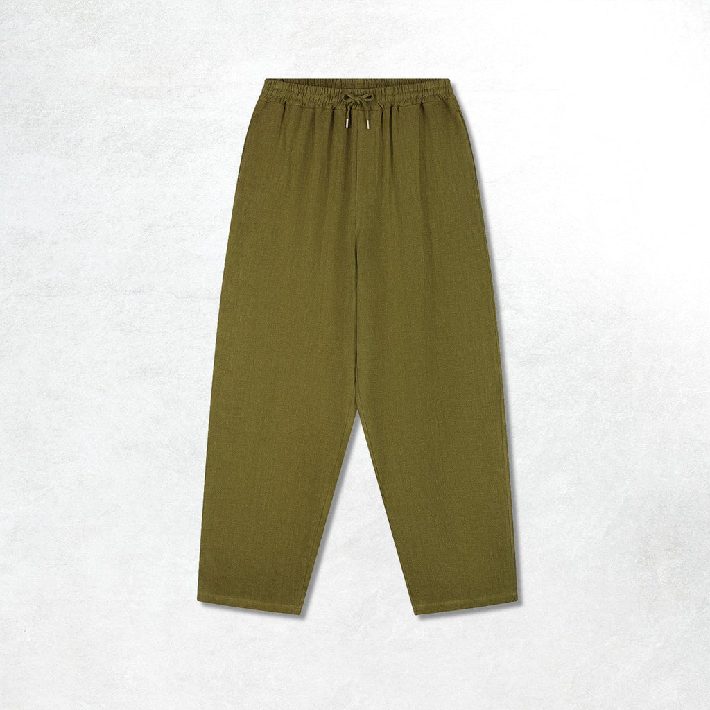 Arte Linen Pants: Green