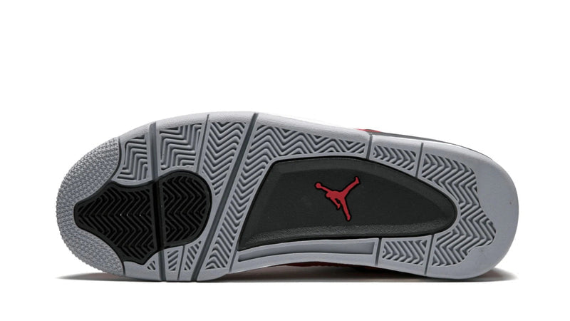 Air Jordan 4 Retro 'Toro Bravo' – All-Red Fire AJ4 with Premium Suede & Varsity Red Throughout