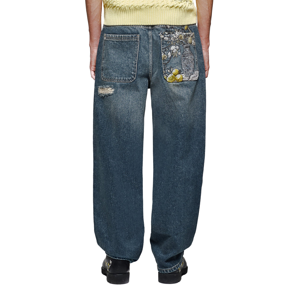 "garden of eden" indigo Denim