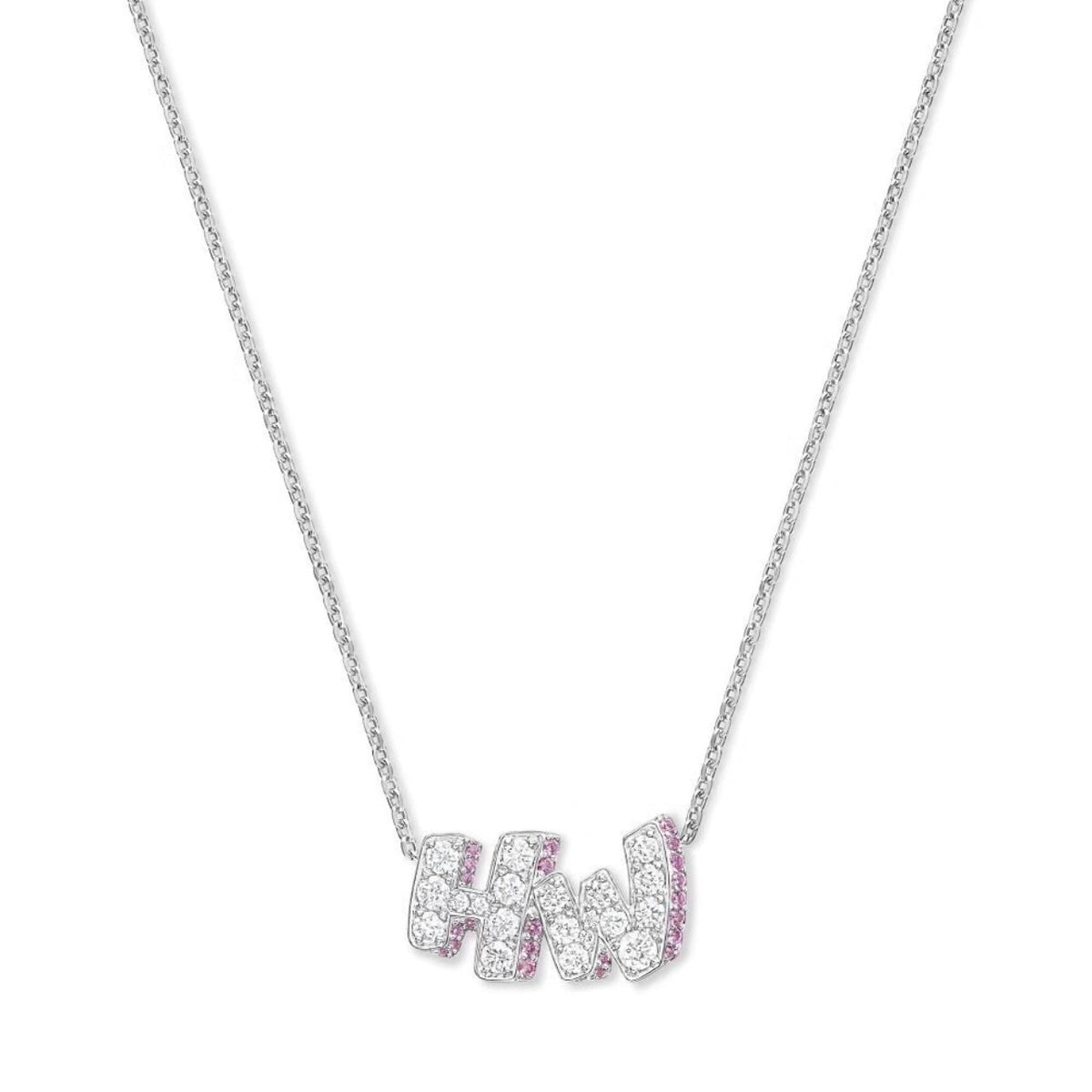 Harry Winston Style Lock Cubic Zirconia Earrings