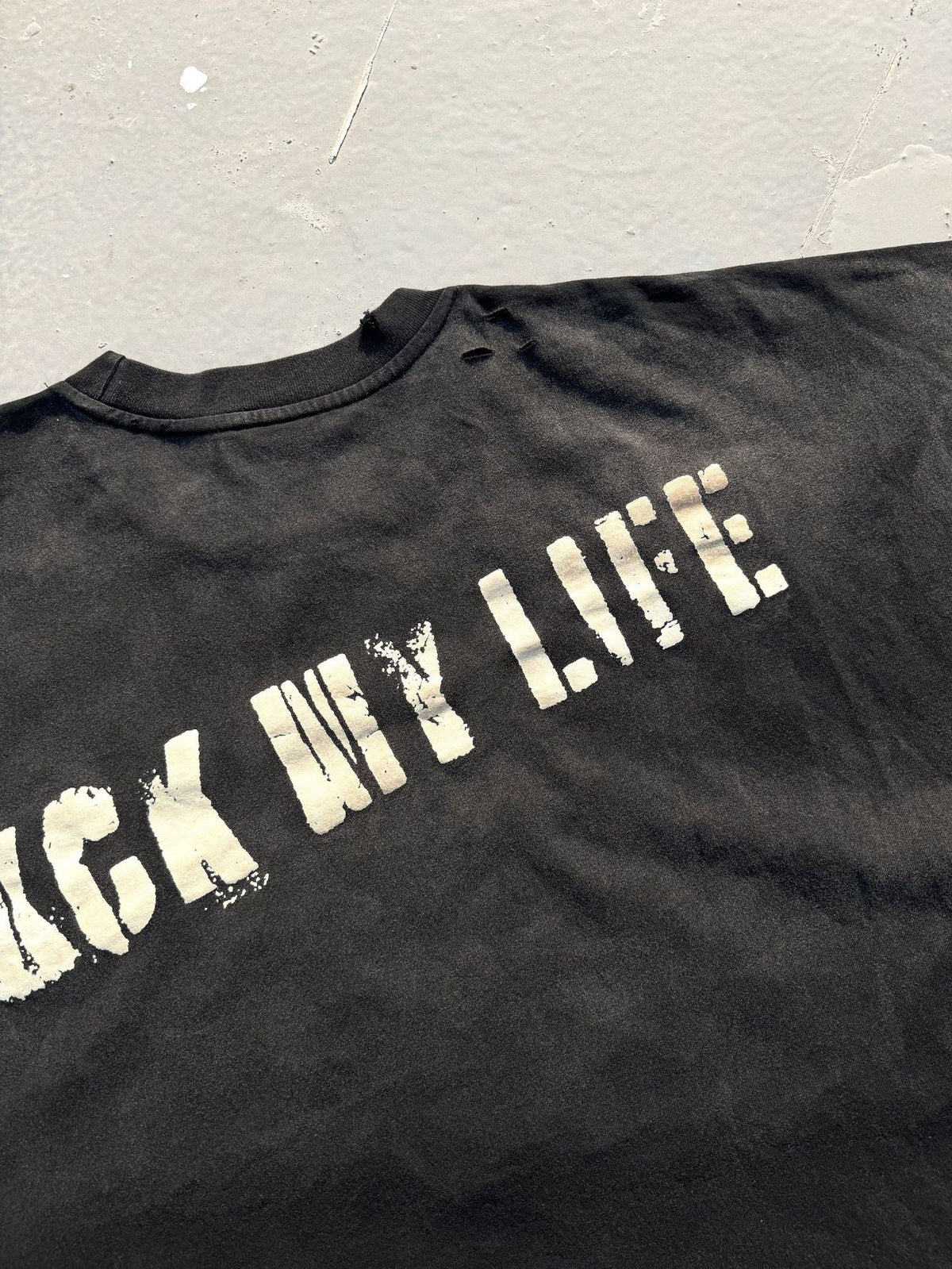 Punk Art Graphic Short Sleeve Crewneck T-Shirt